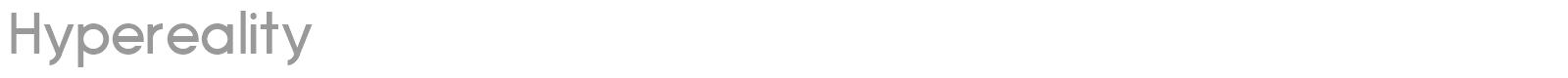 Hypereality font preview